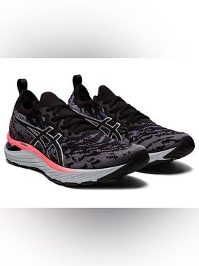 ASICS GEL-CUMULUS® 23 MK Running Shoes Carrier Grey Black Pink size 7